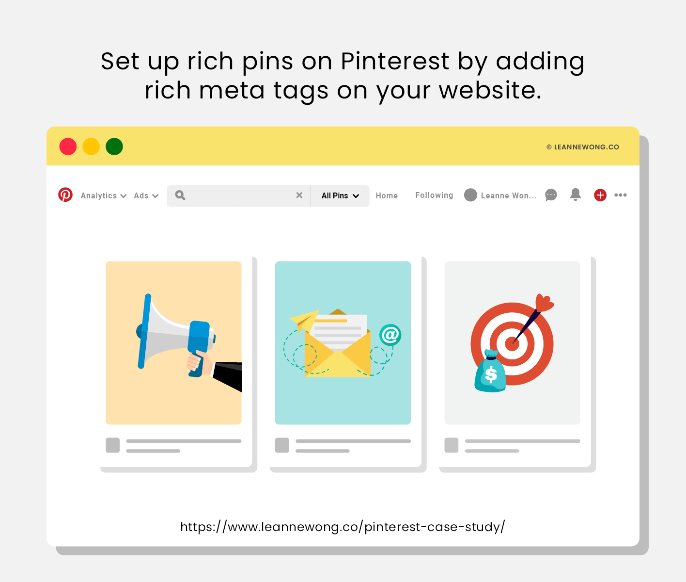 pinterest rich pins meta tags