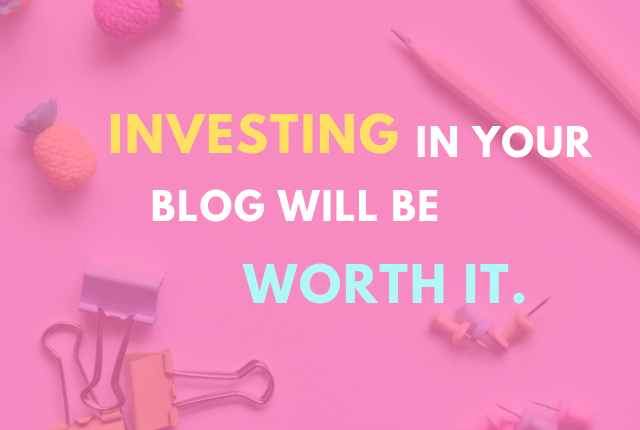 INVEST IN YOUR BLOG Siteground