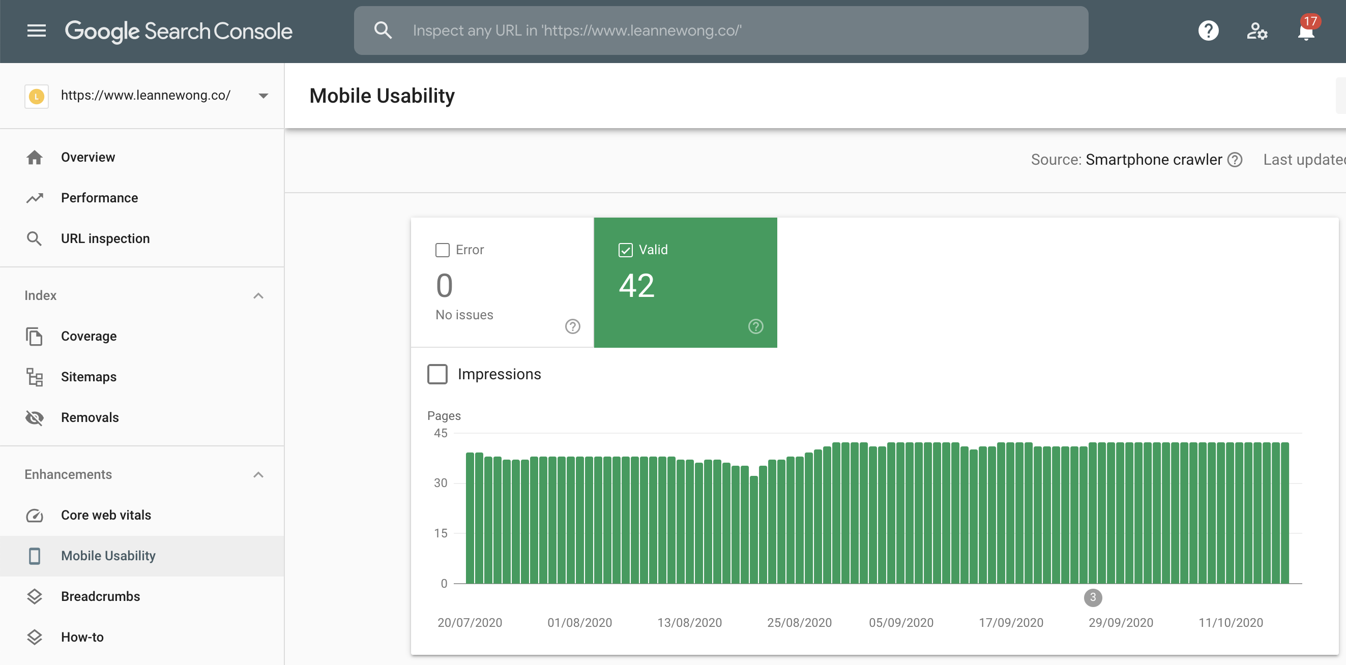 google-search-console-mobile usability