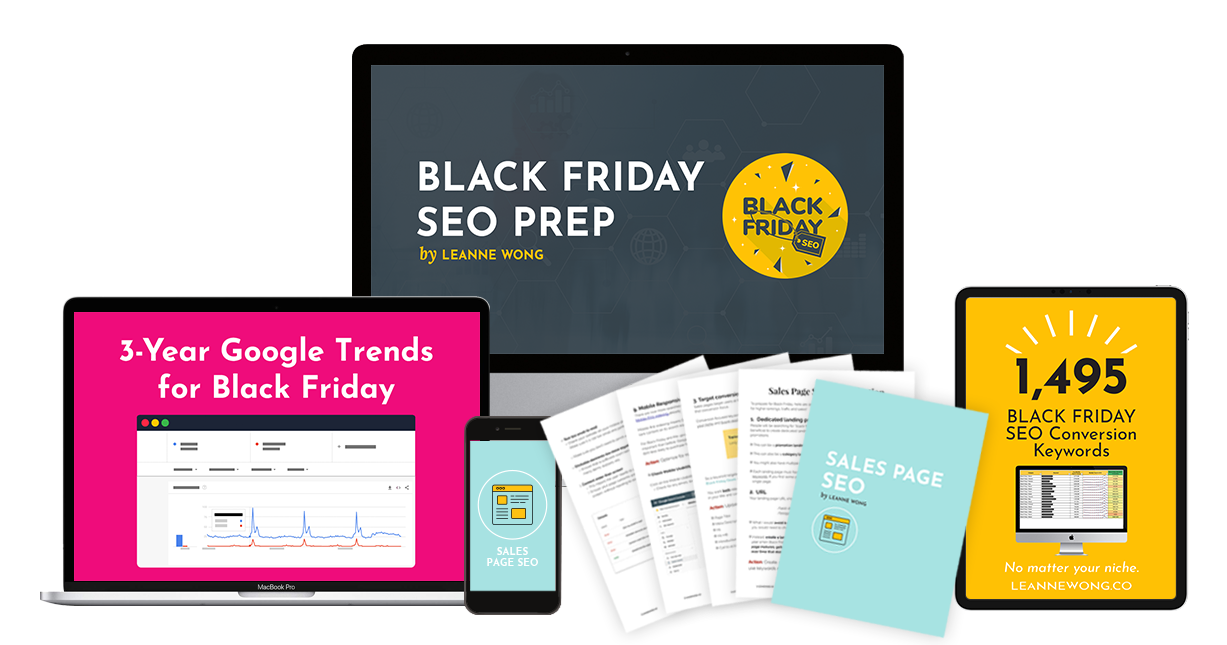 black friday seo course