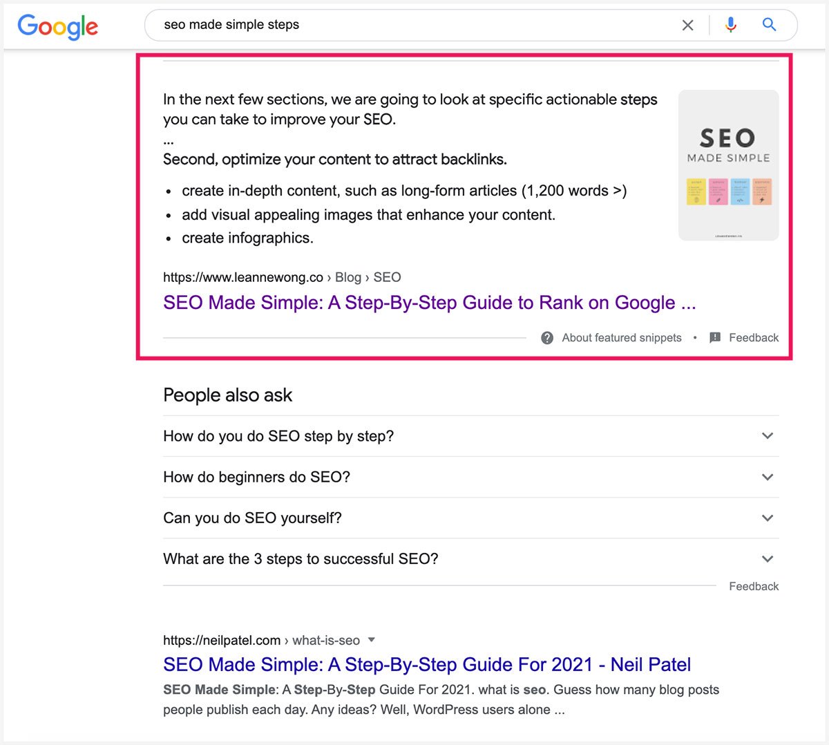 seo-made-simple-featured-snippets