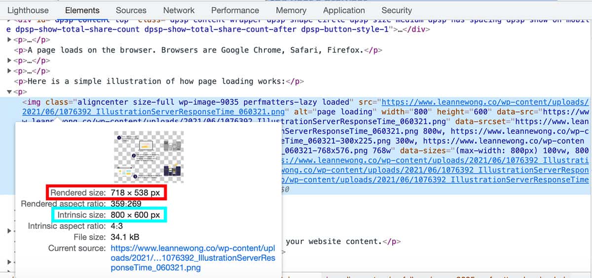 chromdev-tools-image-rendered-size