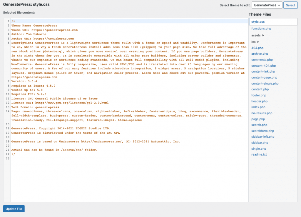 How to Edit HTML in Wordpress Code Editor without Breaking Your Website ...
