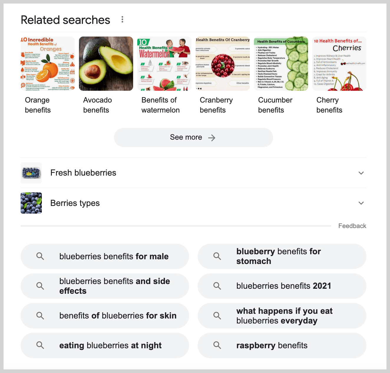 bottom serps related searches
