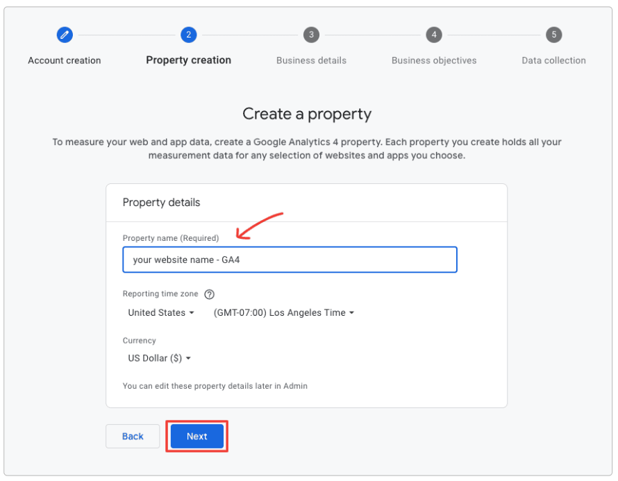 create-ga4-property