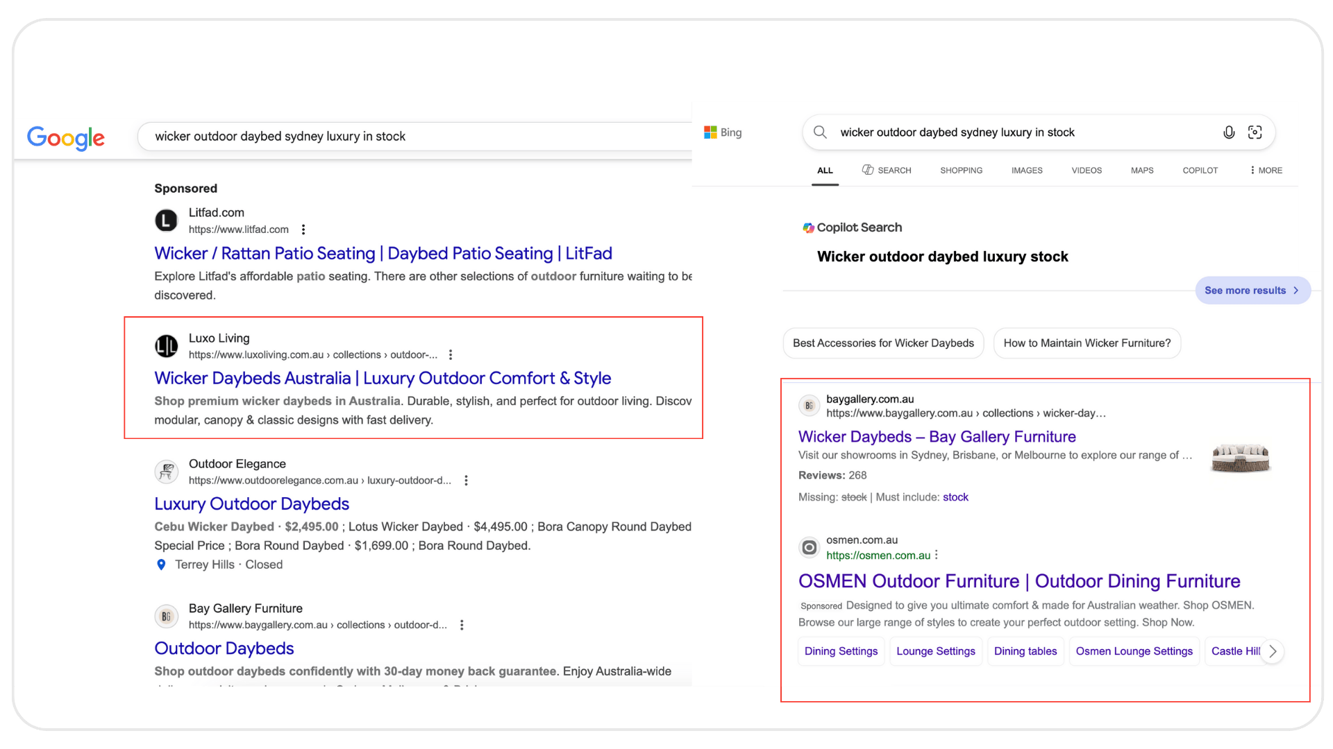 google-bing-results